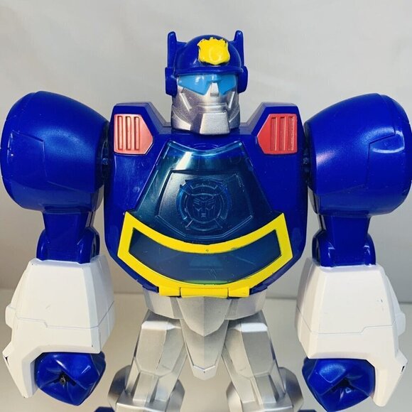 Transformers Rescue Bots CHASE Police 12" Hasbro Playskool Heroes Action Figure - Picture 2 of 11